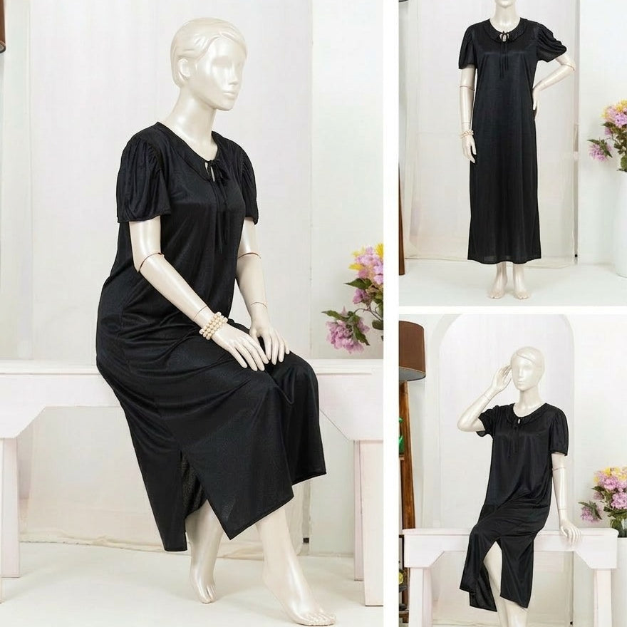 Satin maxi nighty colours