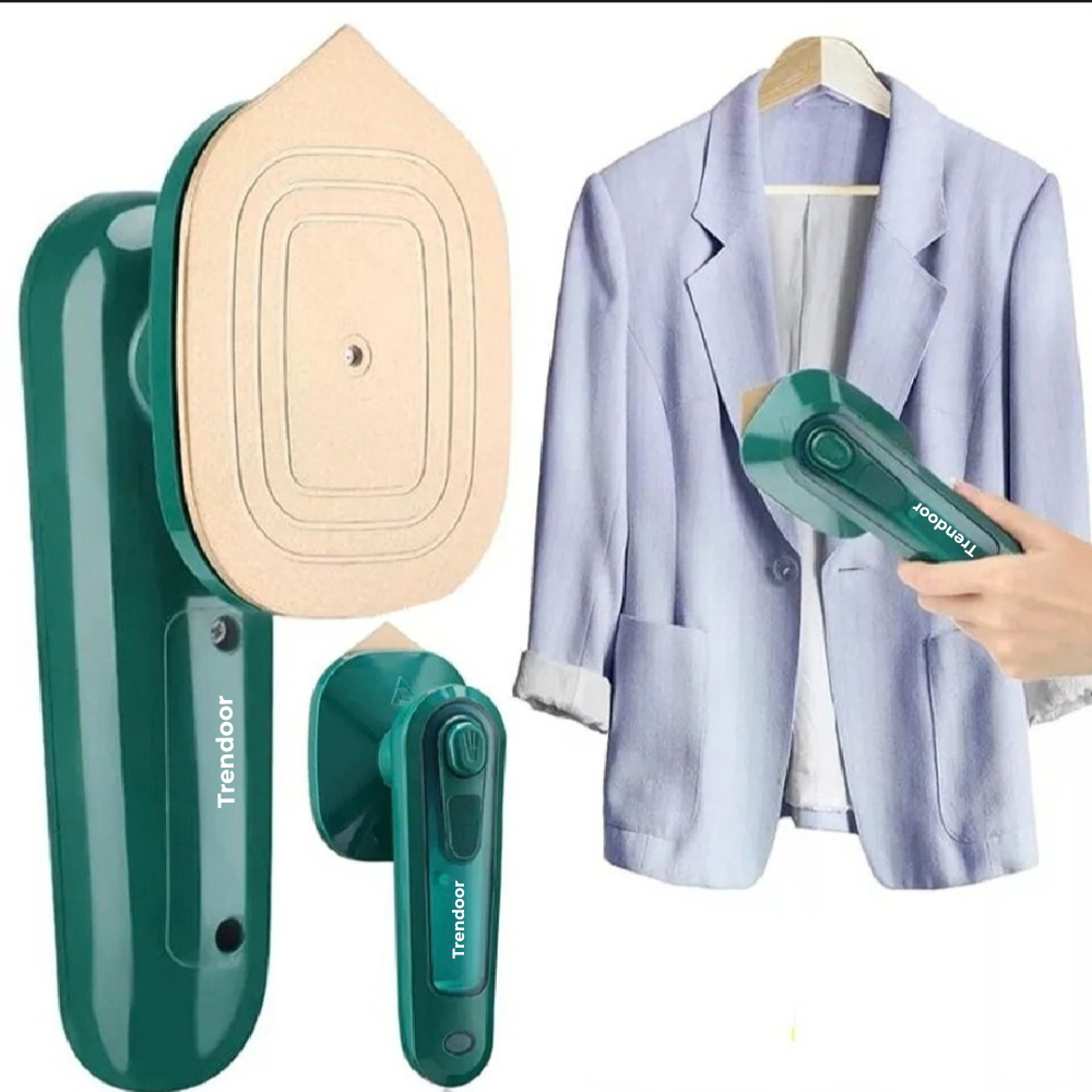 Handheld Garment Steamer with Detachable Water Tank, Portable Mini Steam Iron