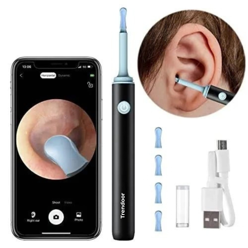 Wireless Ear Cleaner Kit with Camera and LED Light