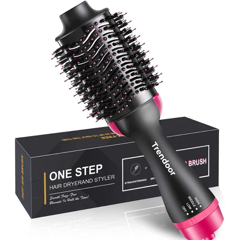 One Step Hair Dryer and Volumizer Brush with Ionic Technology