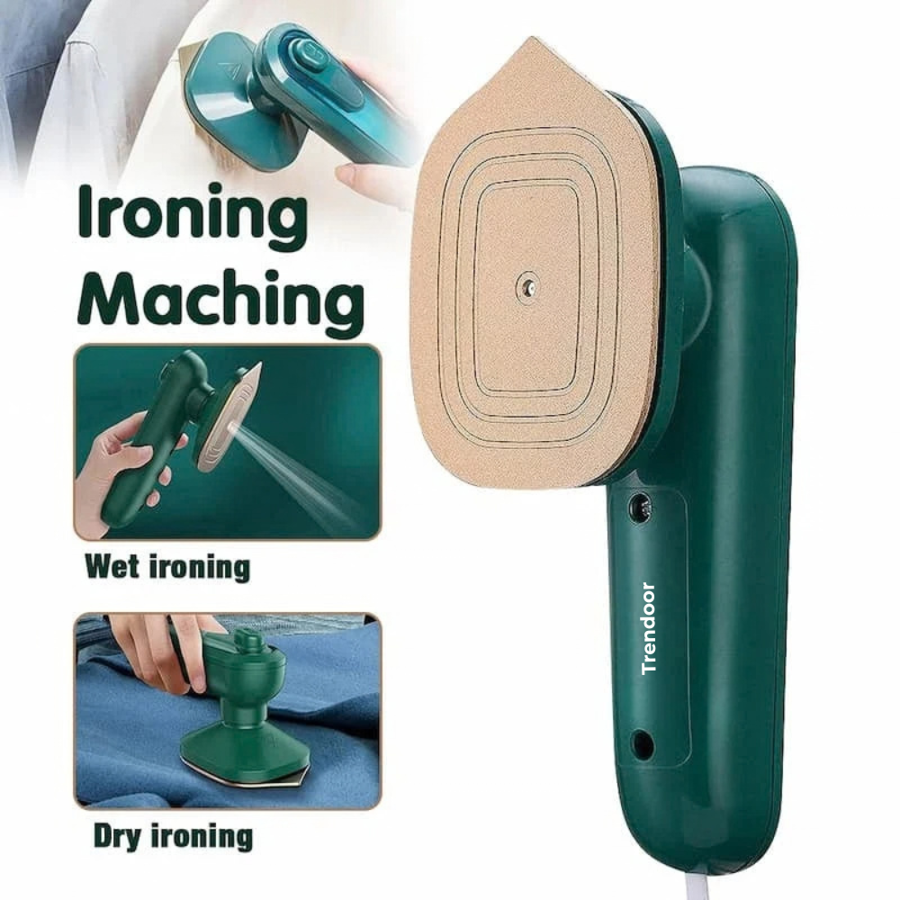Handheld Garment Steamer with Detachable Water Tank, Portable Mini Steam Iron