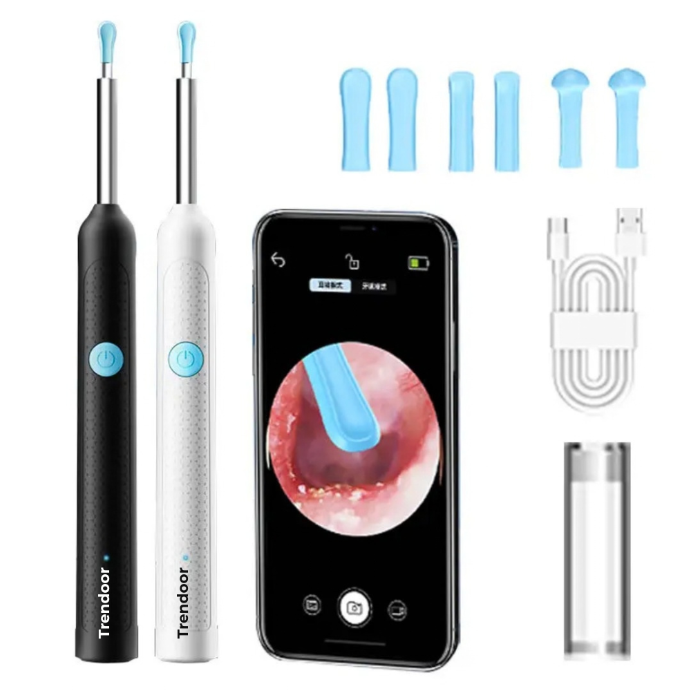 Wireless Ear Cleaner Kit with Camera and LED Light