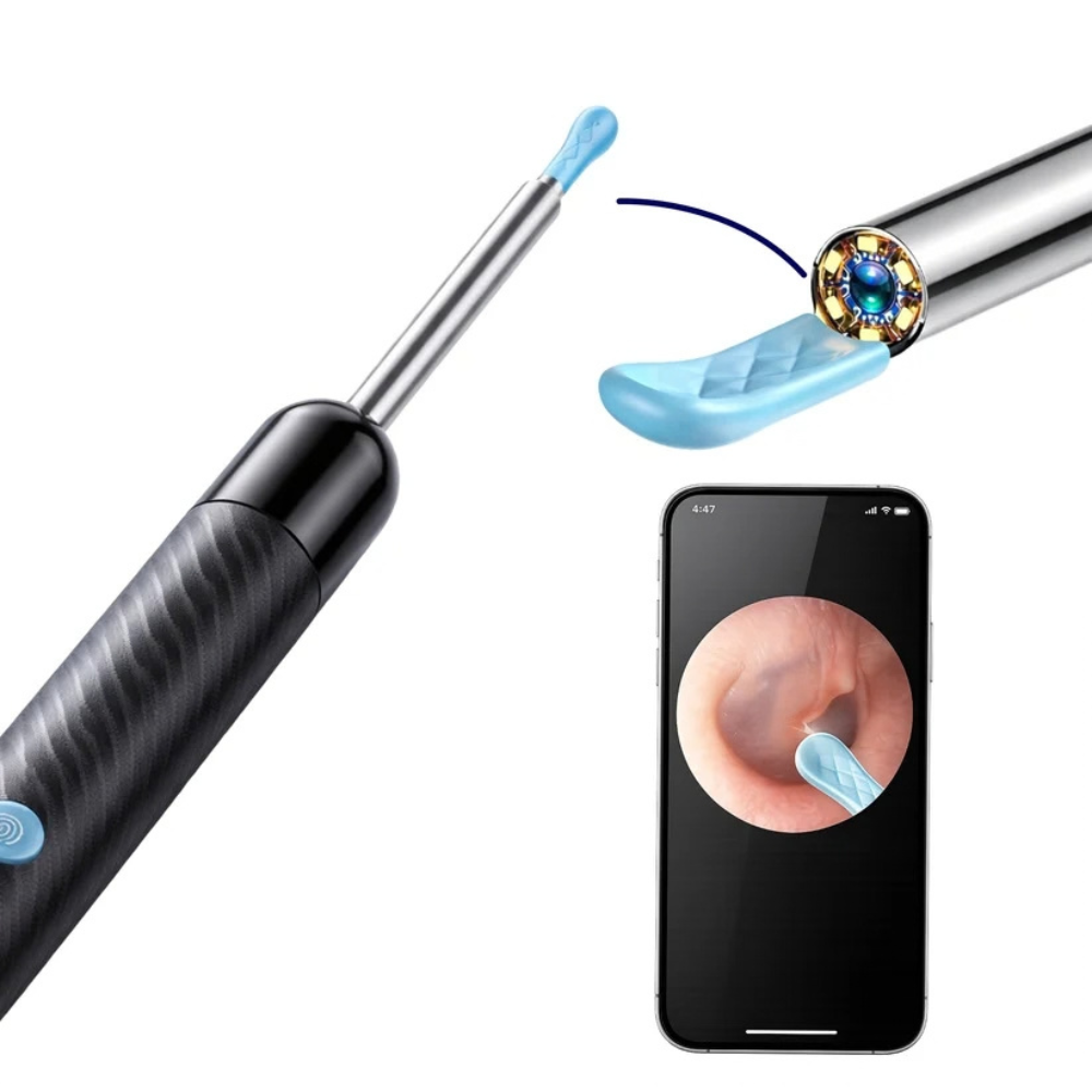 Wireless Ear Cleaner Kit with Camera and LED Light