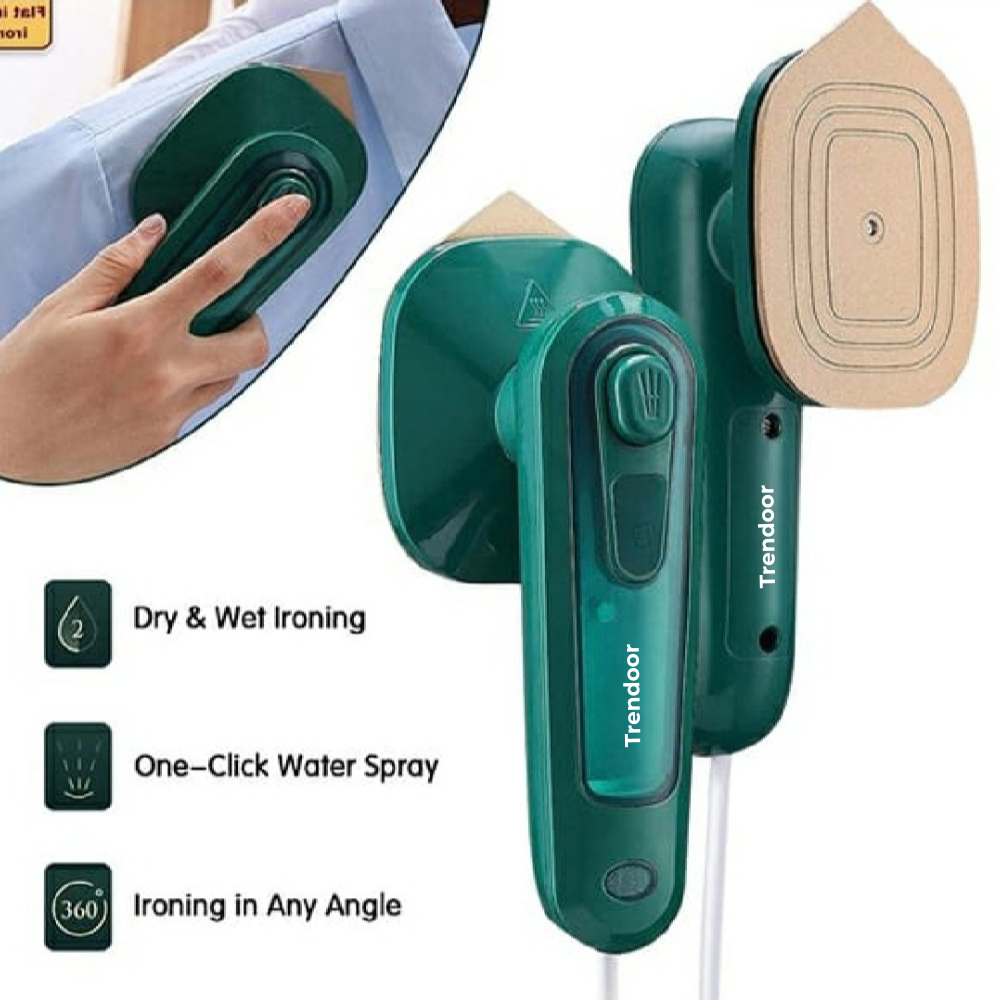 Handheld Garment Steamer with Detachable Water Tank, Portable Mini Steam Iron