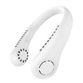 Bladeless hanging neck fan, rechargeable and hands-free