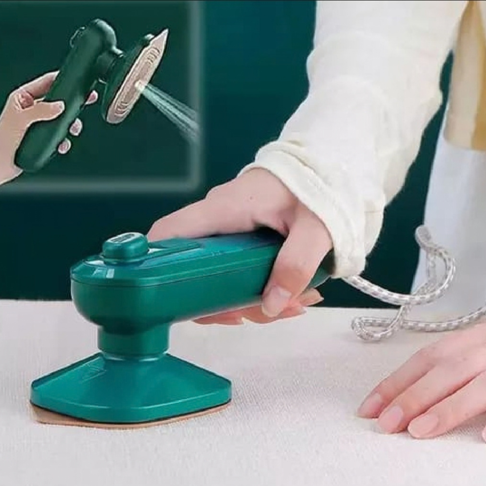 Handheld Garment Steamer with Detachable Water Tank, Portable Mini Steam Iron