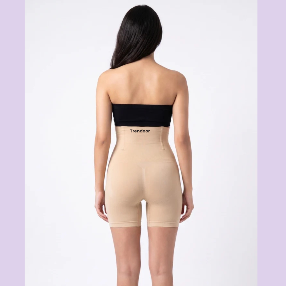 Seamless High Waist Shapewear Shorts with Tummy Control