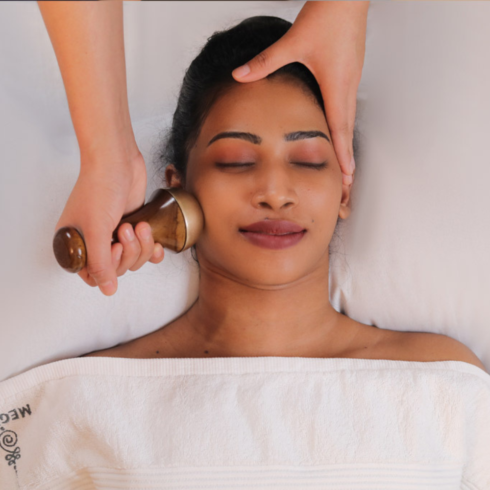 Kansa Wand Massager for Face, Body and Foot Massage