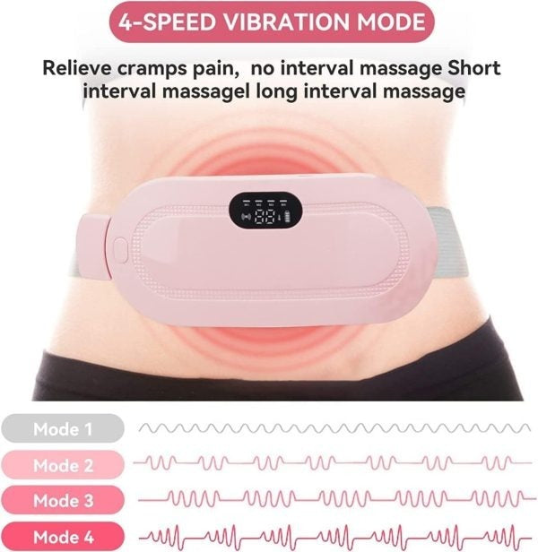 Heated belly belt soft inner fabric