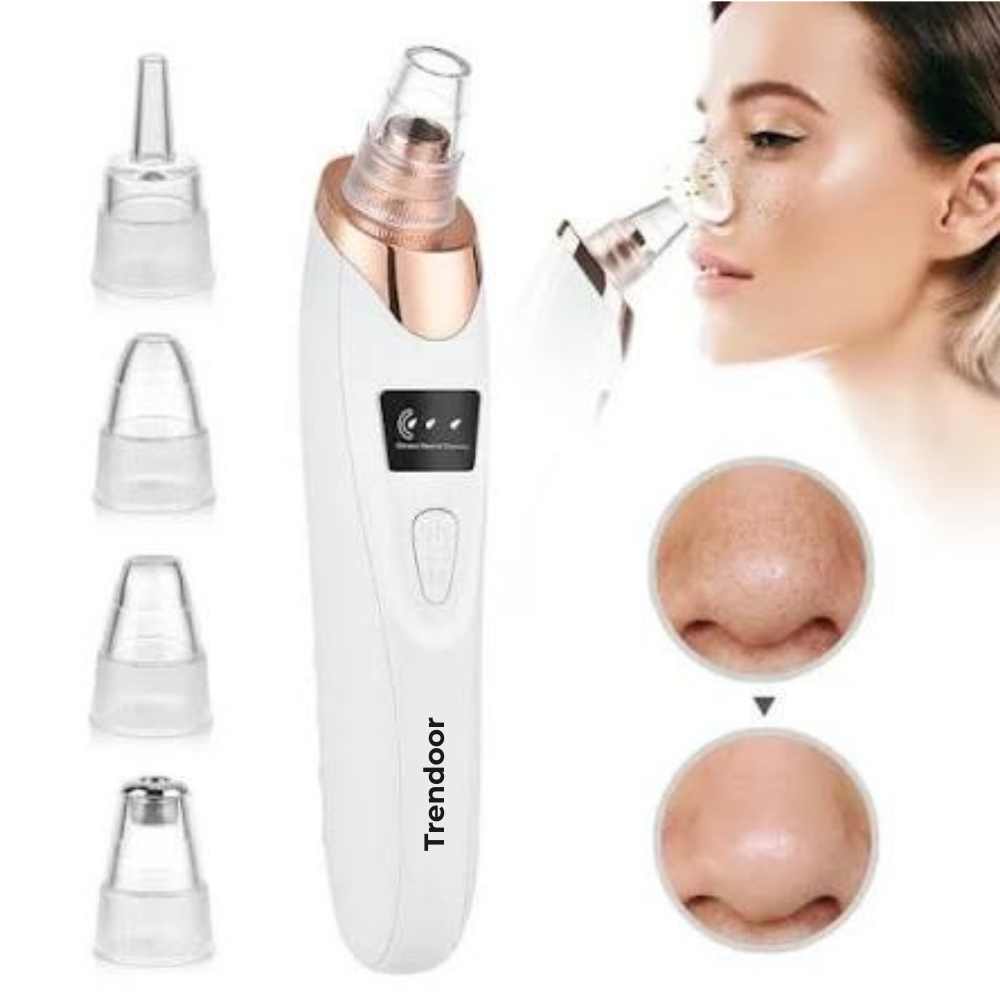 5-in-1 Rechargeable Pore Vacuum Cleaner with 5 Heads