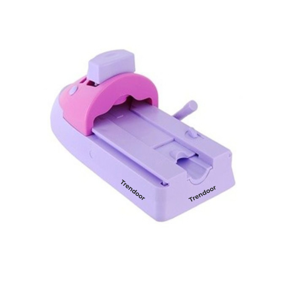 DIY Nail Art Stamping Machine with 6 Plates and Suction Base