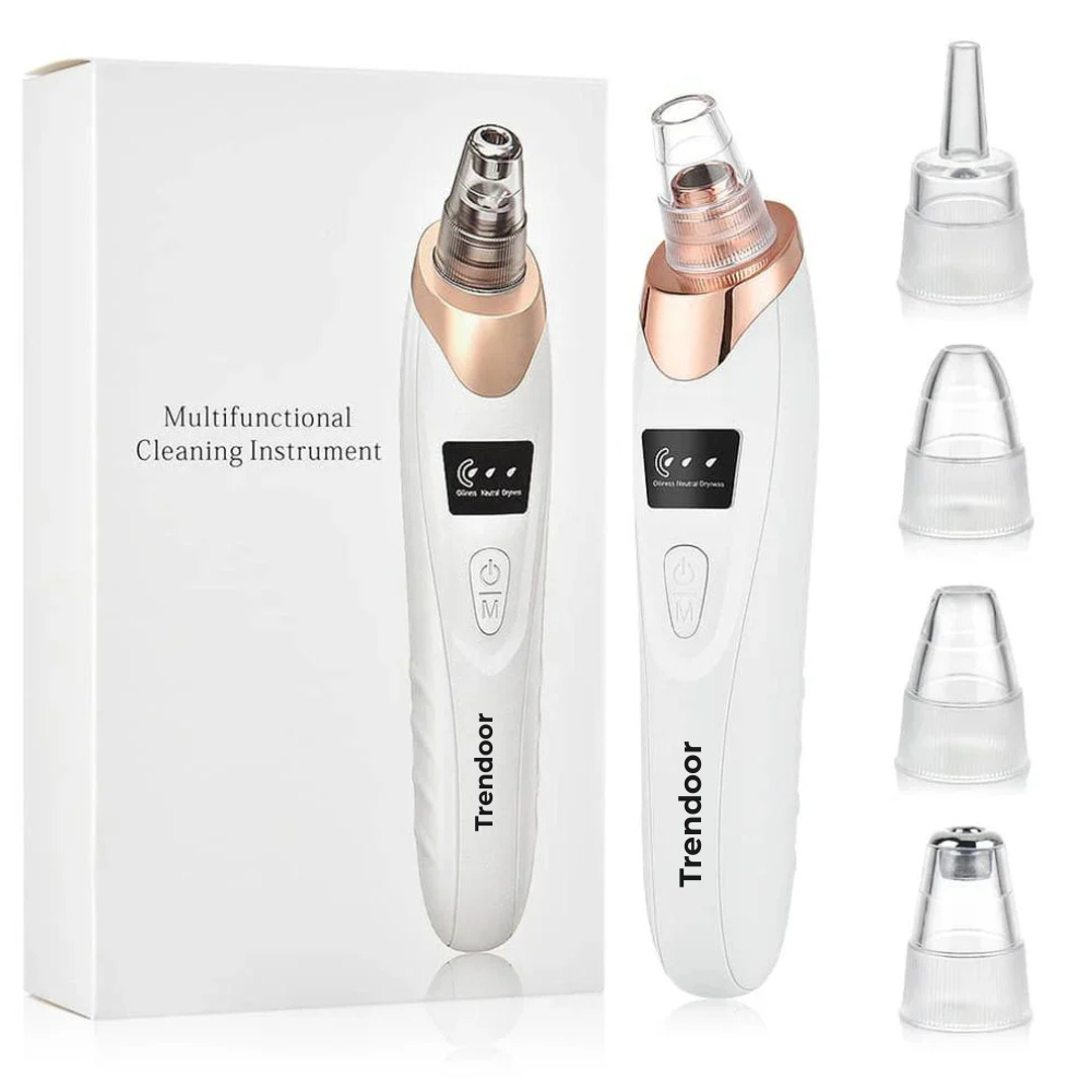 5-in-1 Rechargeable Pore Vacuum Cleaner with 5 Heads