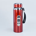 Stainless steel vacuum insulated thermos bottle in four colours