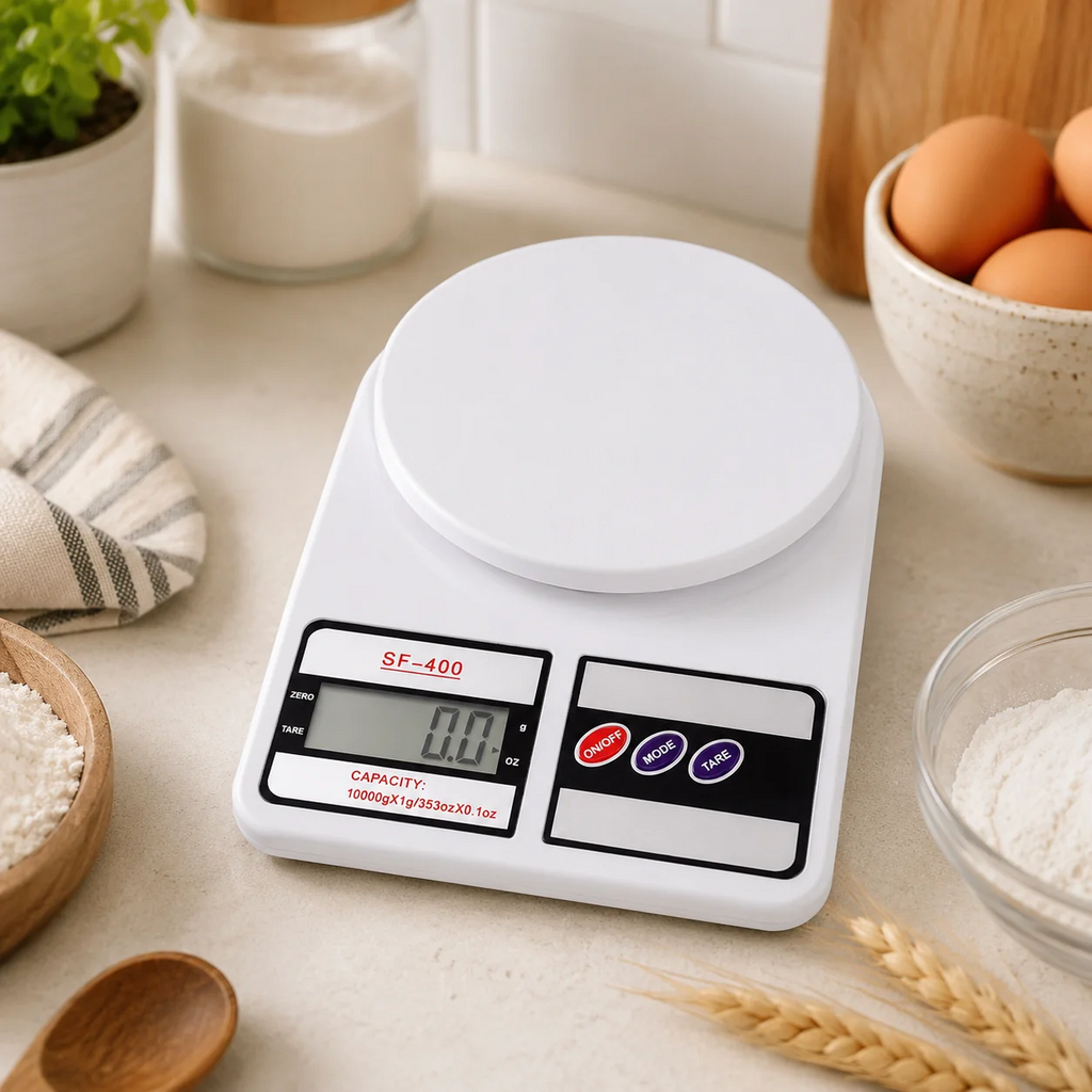 Kitchen scale digital display