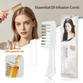 Scalp oil applicator comb