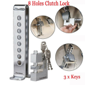 Universal Car Pedal Lock with 8 Adjustable Holes and 3 Keys