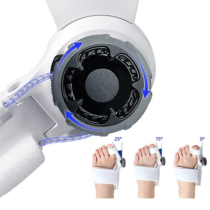 Bunion splint adjustable knob detail