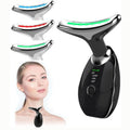 Face and Neck Massager with LED Light, Heat and 3 Massage Modes