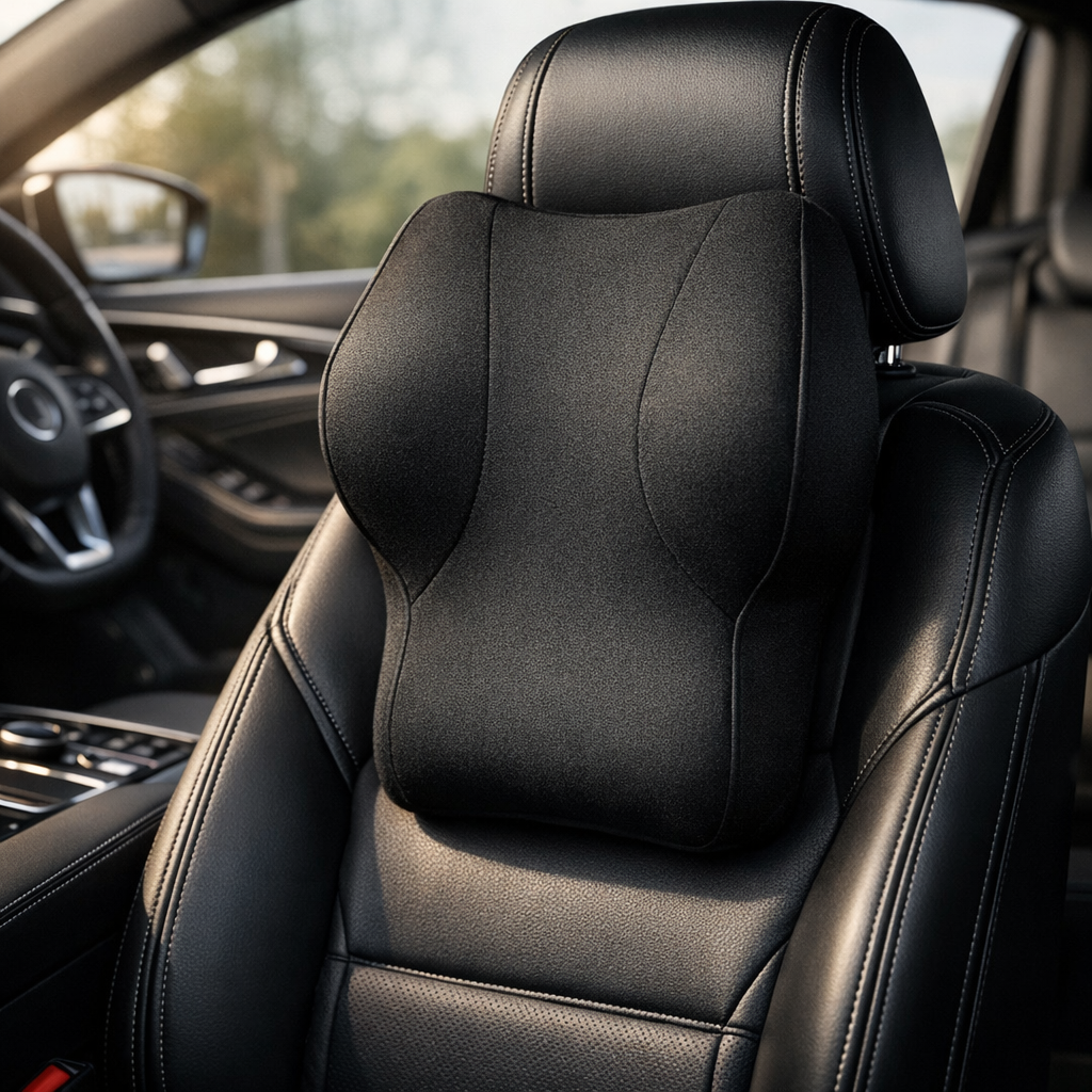 Car neck pillow detachable cover