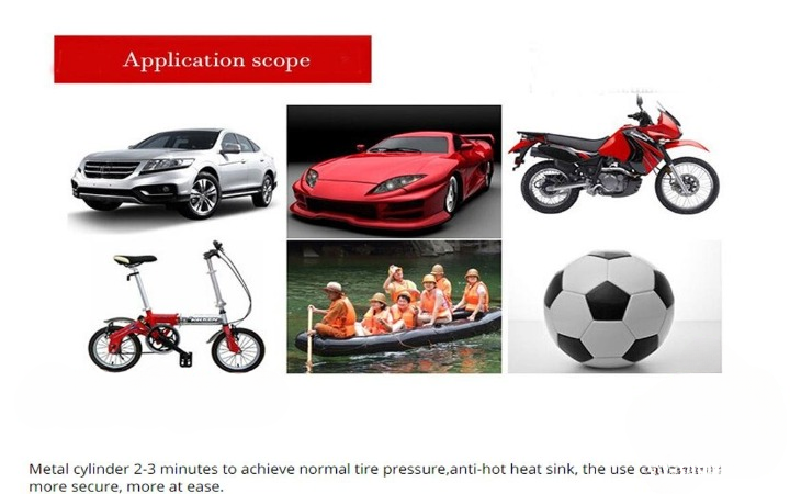 Foot Air Pump with Pressure Gauge for Car, Bike, Cycle and Balls