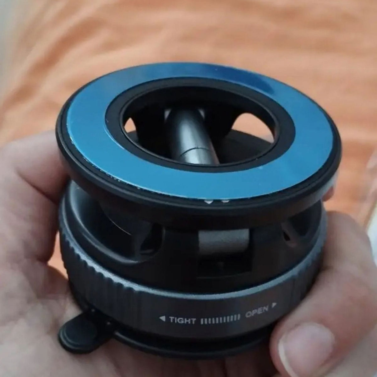 Magnetic Vacuum Suction Car Phone Holder with 360° Rotation
