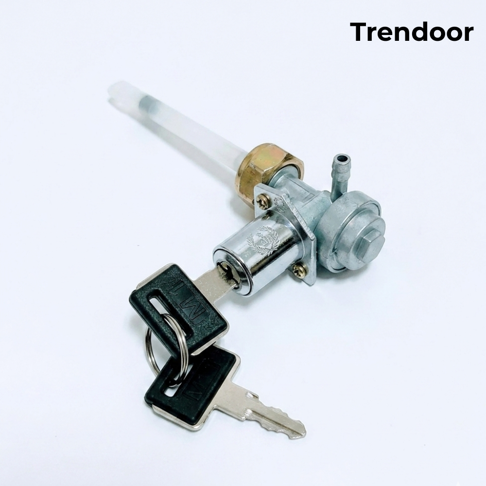 Motorcycle Fuel Tap with Key Lock and Reserve for 70cc & 125cc