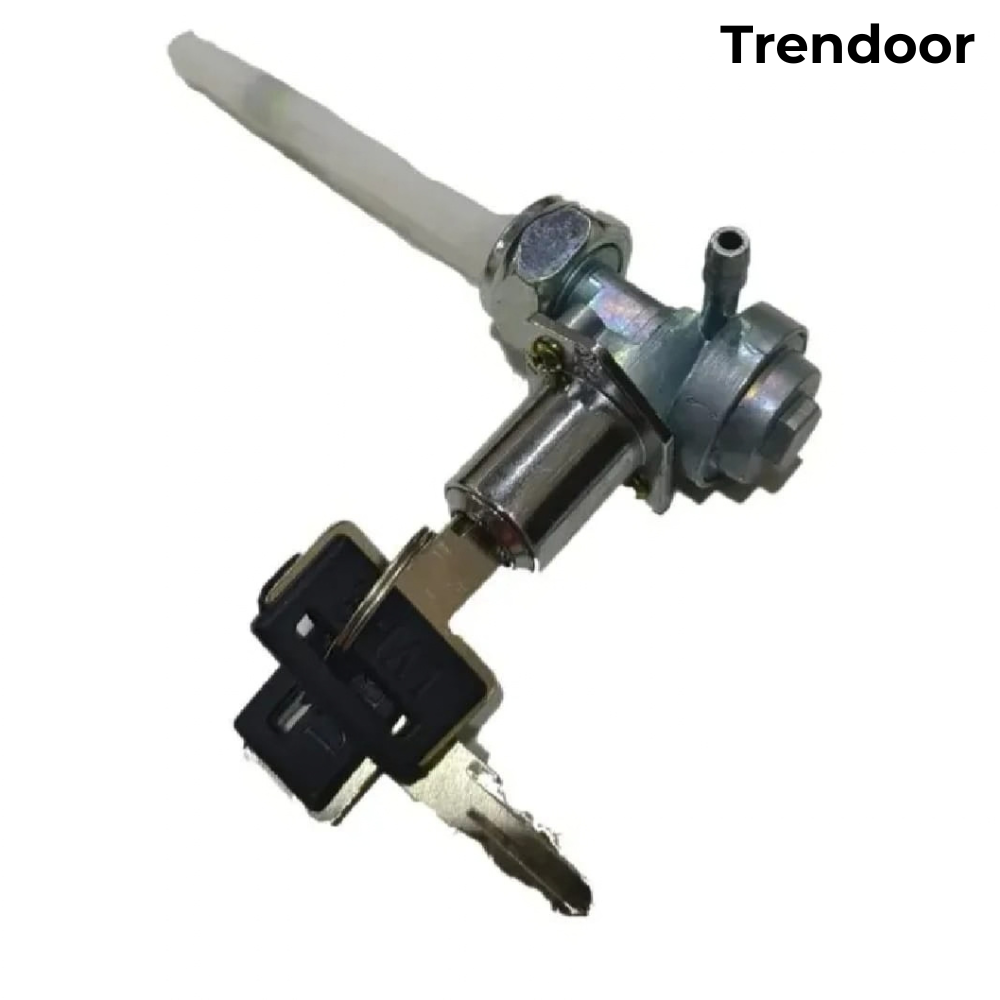 Motorcycle Fuel Tap with Key Lock and Reserve for 70cc & 125cc