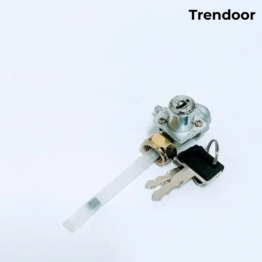 Motorcycle Fuel Tap with Key Lock and Reserve for 70cc & 125cc