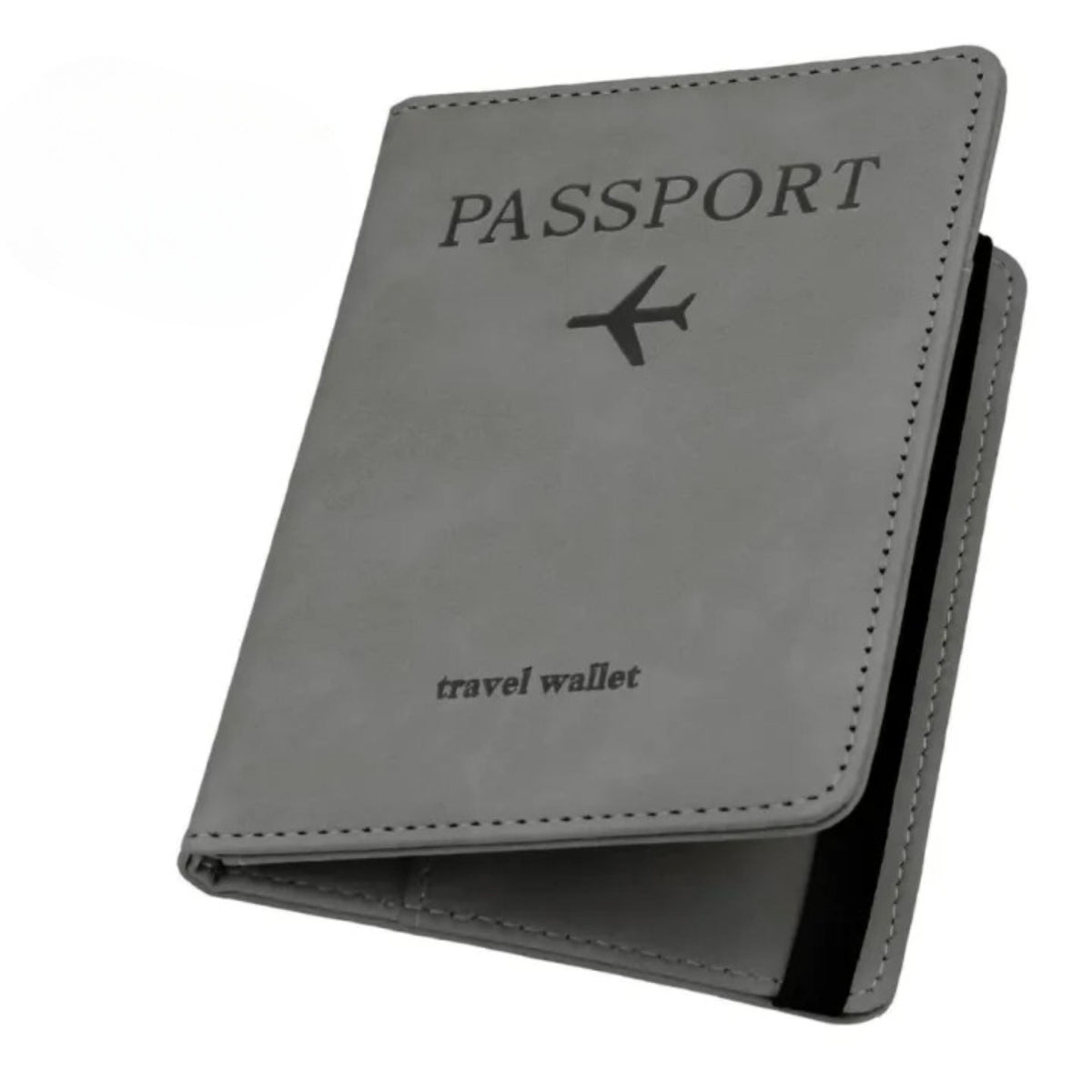 Passport Travel Wallet Organizer with Card, SIM and Boarding Pass Slots