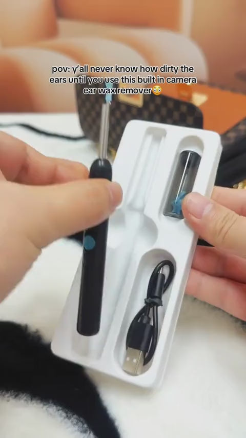 Wireless Ear Cleaner Kit with Camera and LED Light
