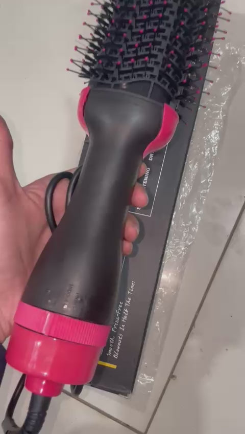 One Step Hair Dryer and Volumizer Brush with Ionic Technology