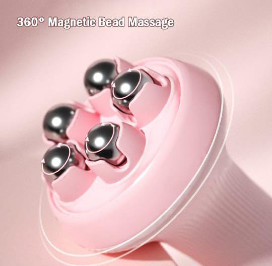 Handheld 5-Ball Roller Massager for Neck, Back, Legs and Feet