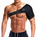 Adjustable Shoulder Support Brace with Pressure Pad for Men and Women