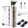 Metal Body T9 Hair and Beard Trimmer, USB Rechargeable Clipper