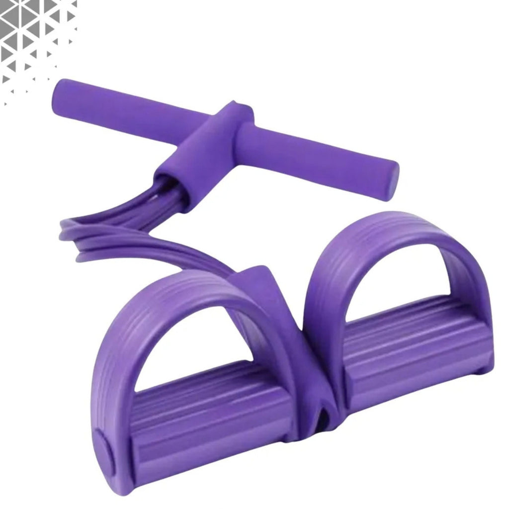 Tummy Trimmer Pull Rope Resistance Band for Abs and Home Workout